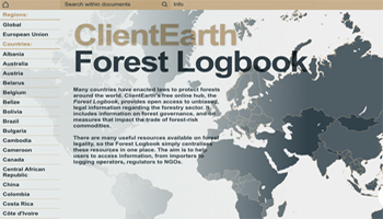 ClientEarth launches one-stop forest law hub